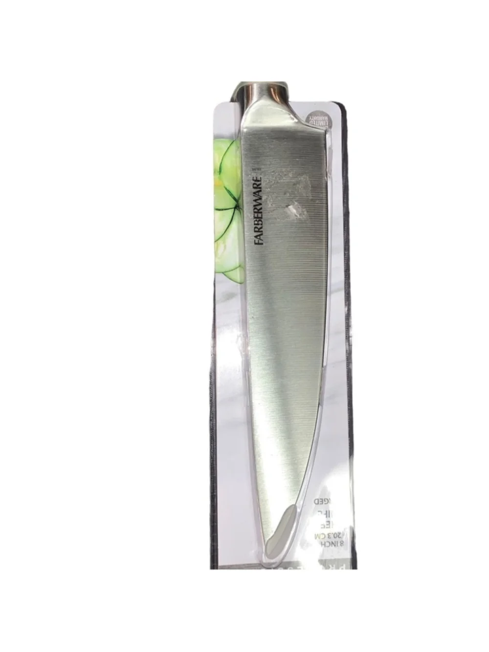 Farberware 8” chefs knife stainless steel